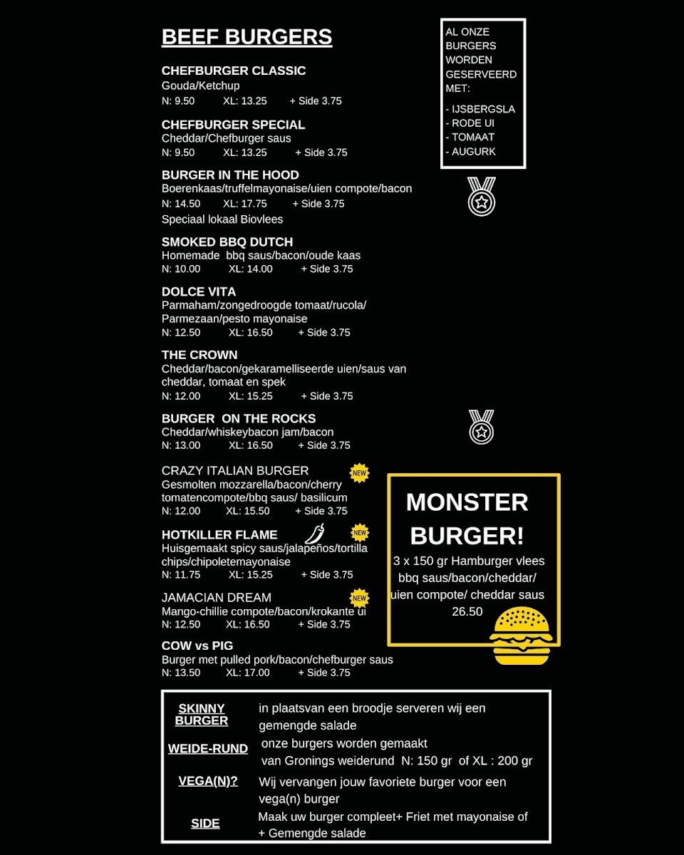 Menu Chefburger Emmen-1