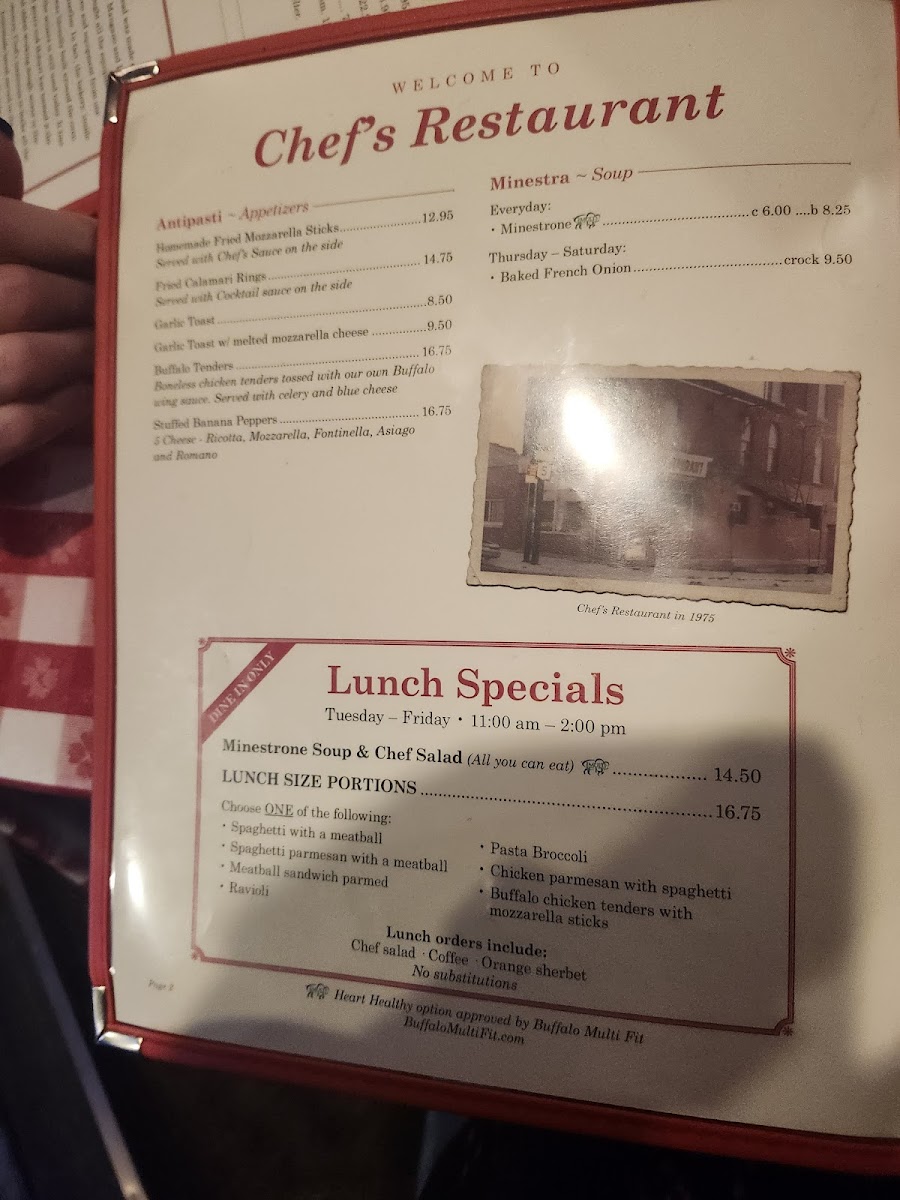 Menu Chef's Restaurant-4