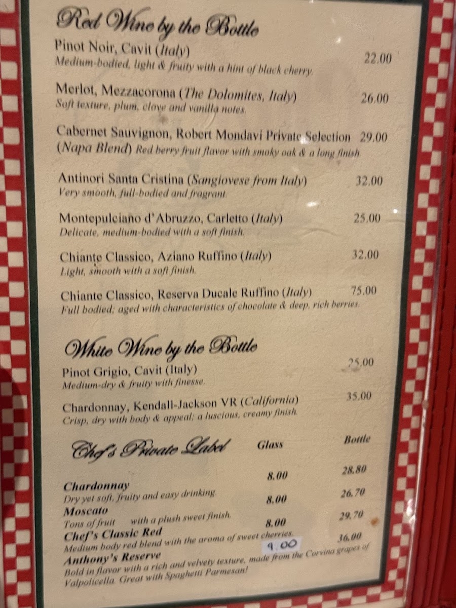Menu Chef's Restaurant-6