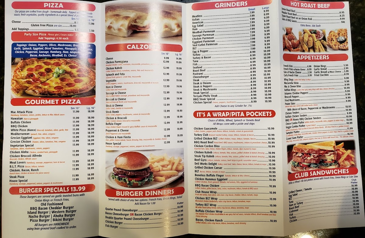 Menu Chelmsford Sub Shoppe-2