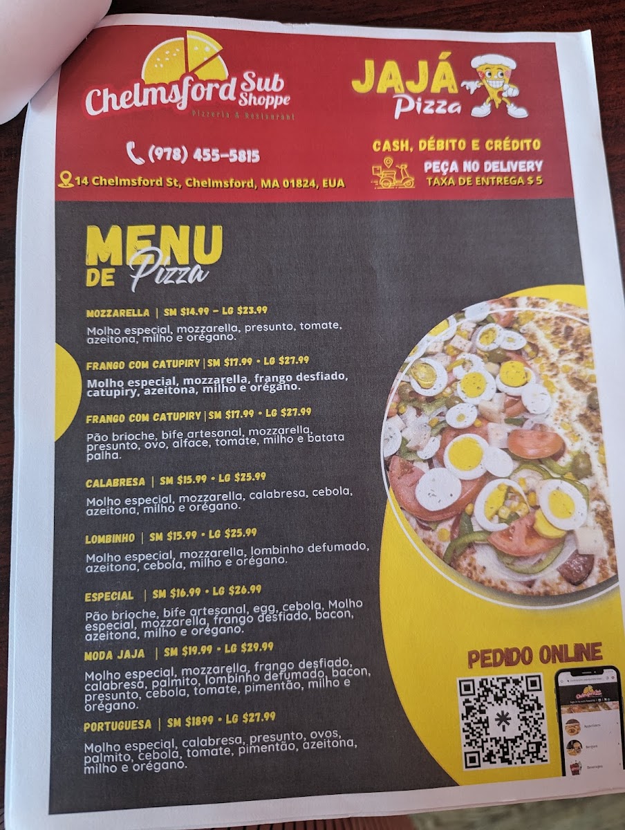 Menu Chelmsford Sub Shoppe-6