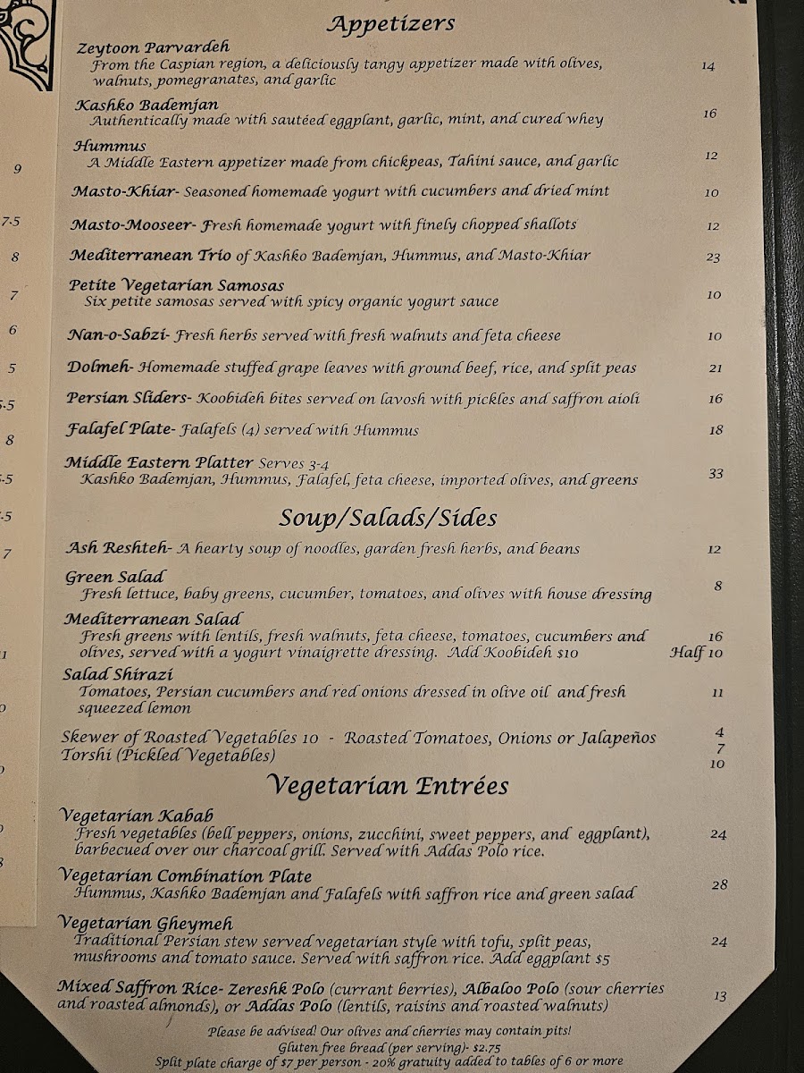 Menu Chelokababi Persian Cuisine-2