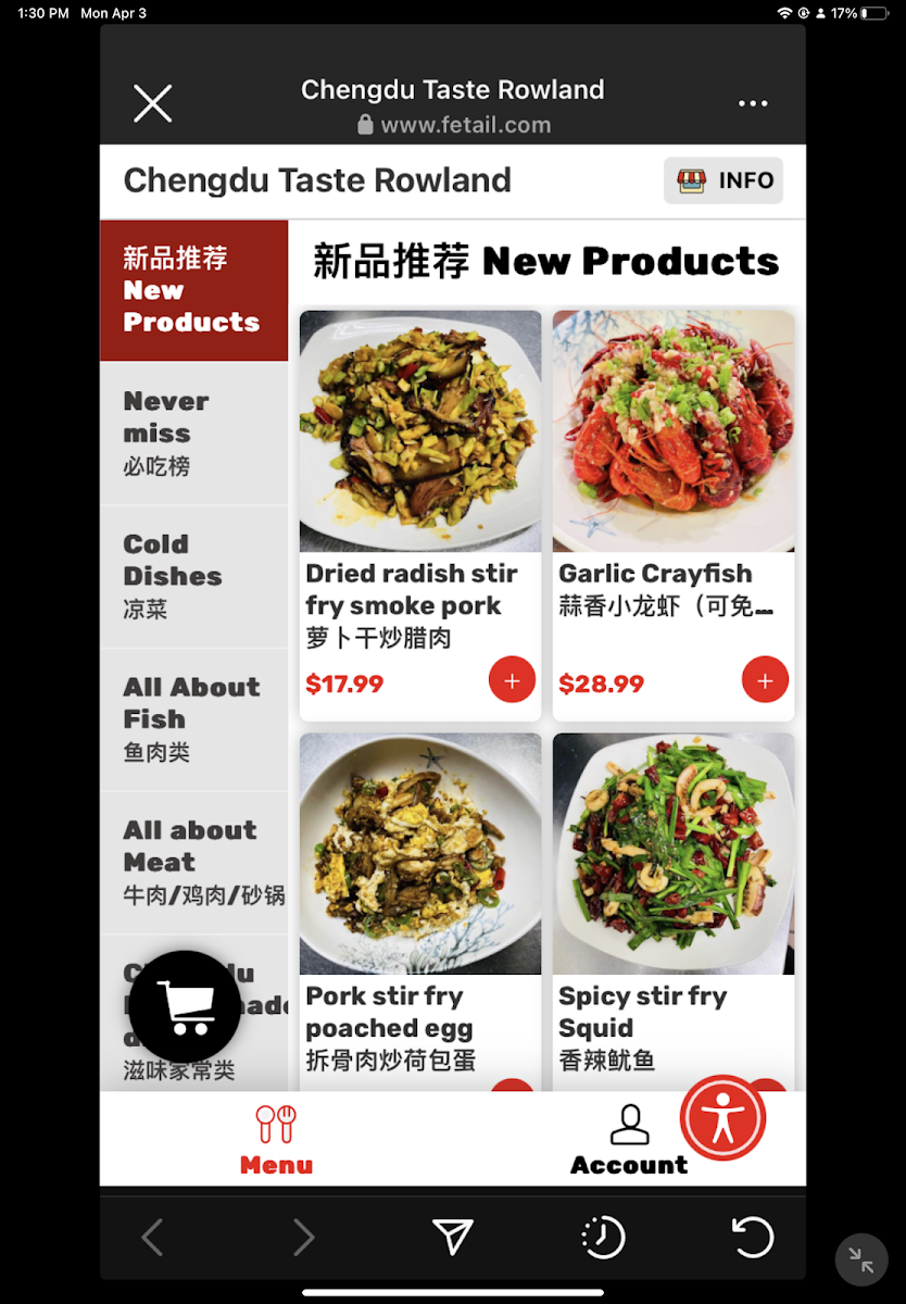 Menu Chengdu Taste-2