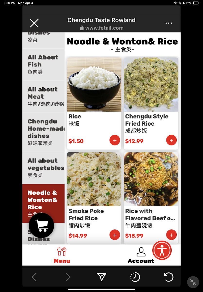 Menu Chengdu Taste-5