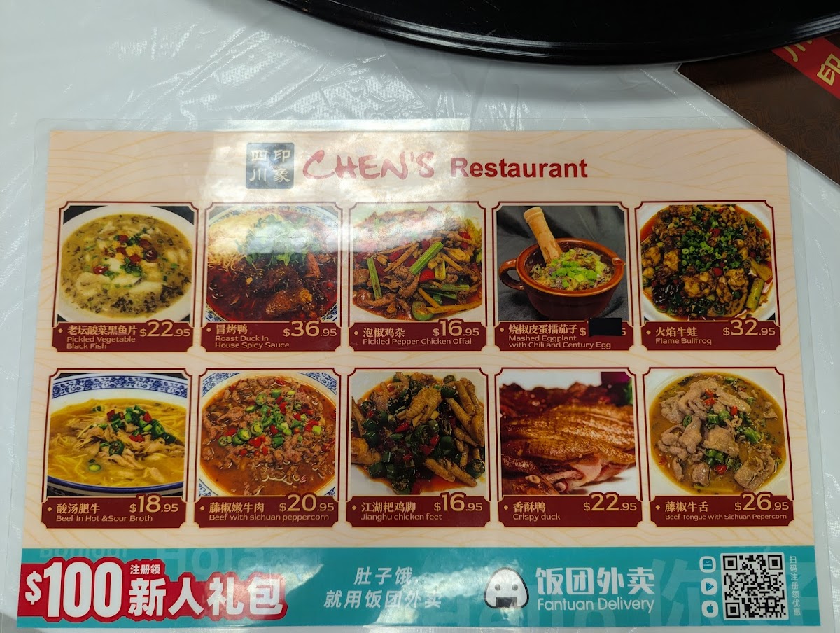 Menu Chen's Restaurant-9