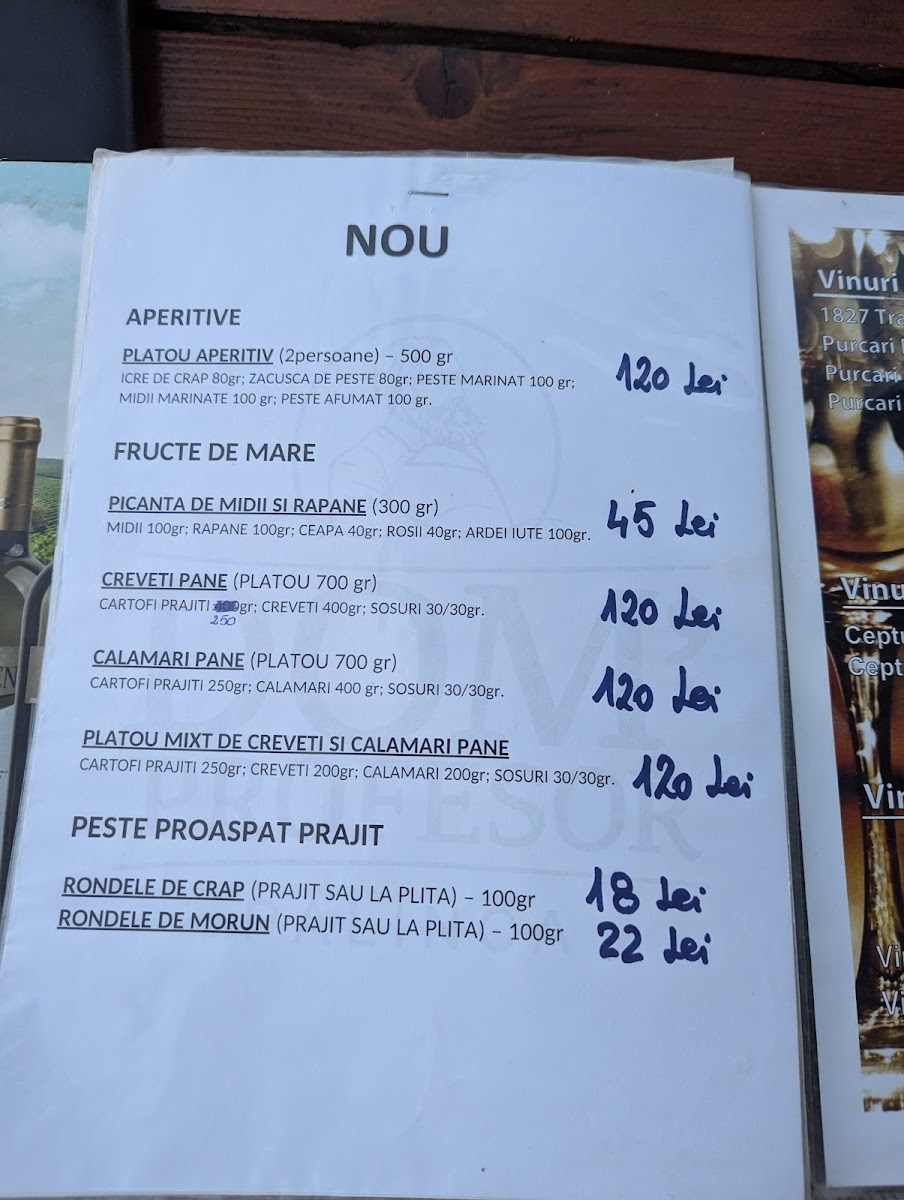 Menu Cherhana Vama Veche-10
