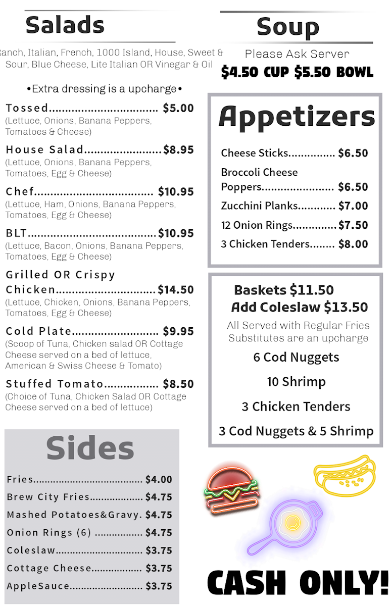 Menu Cheryl's Diner-3