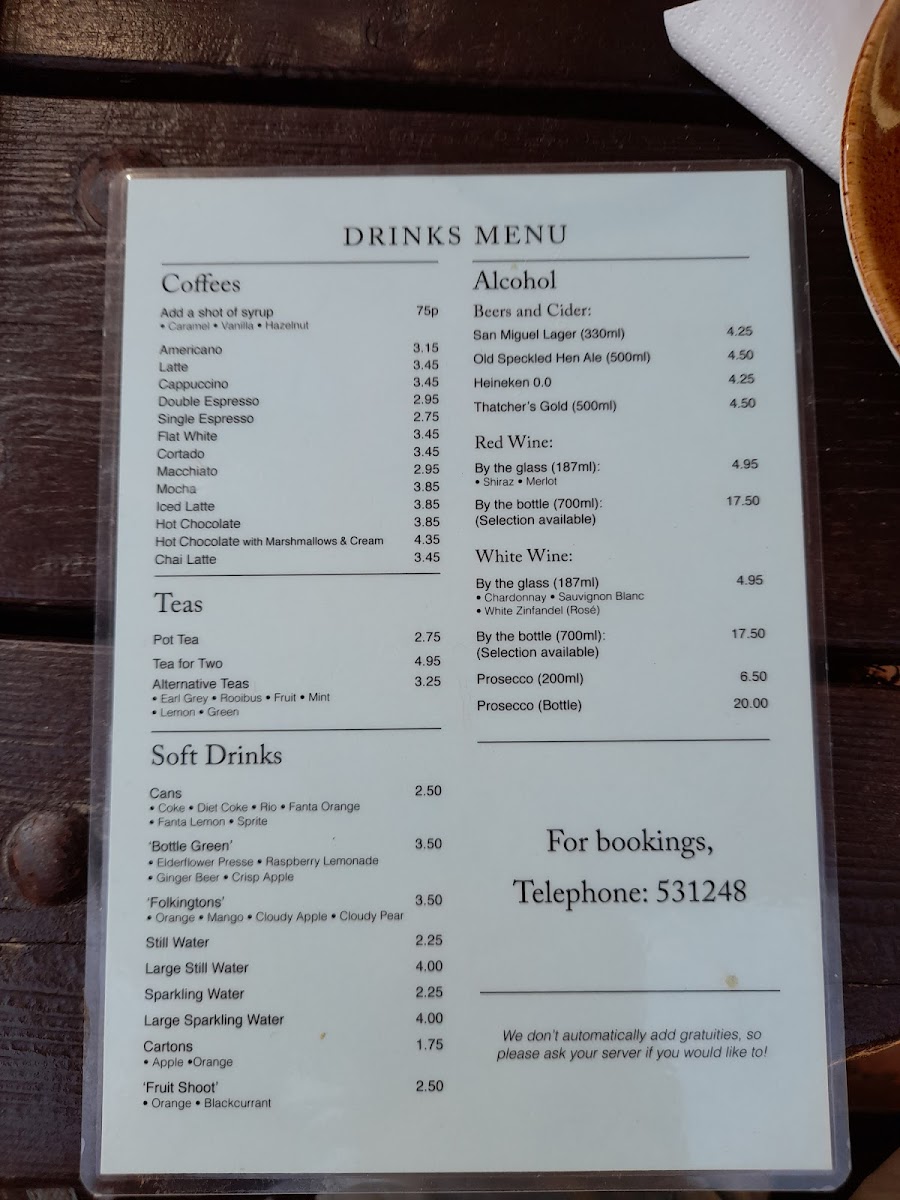 Menu Chessell Cafe-1