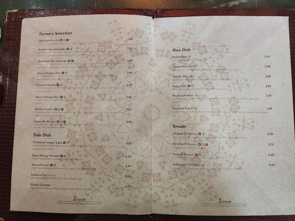 Menu Chettinad Restaurant-4