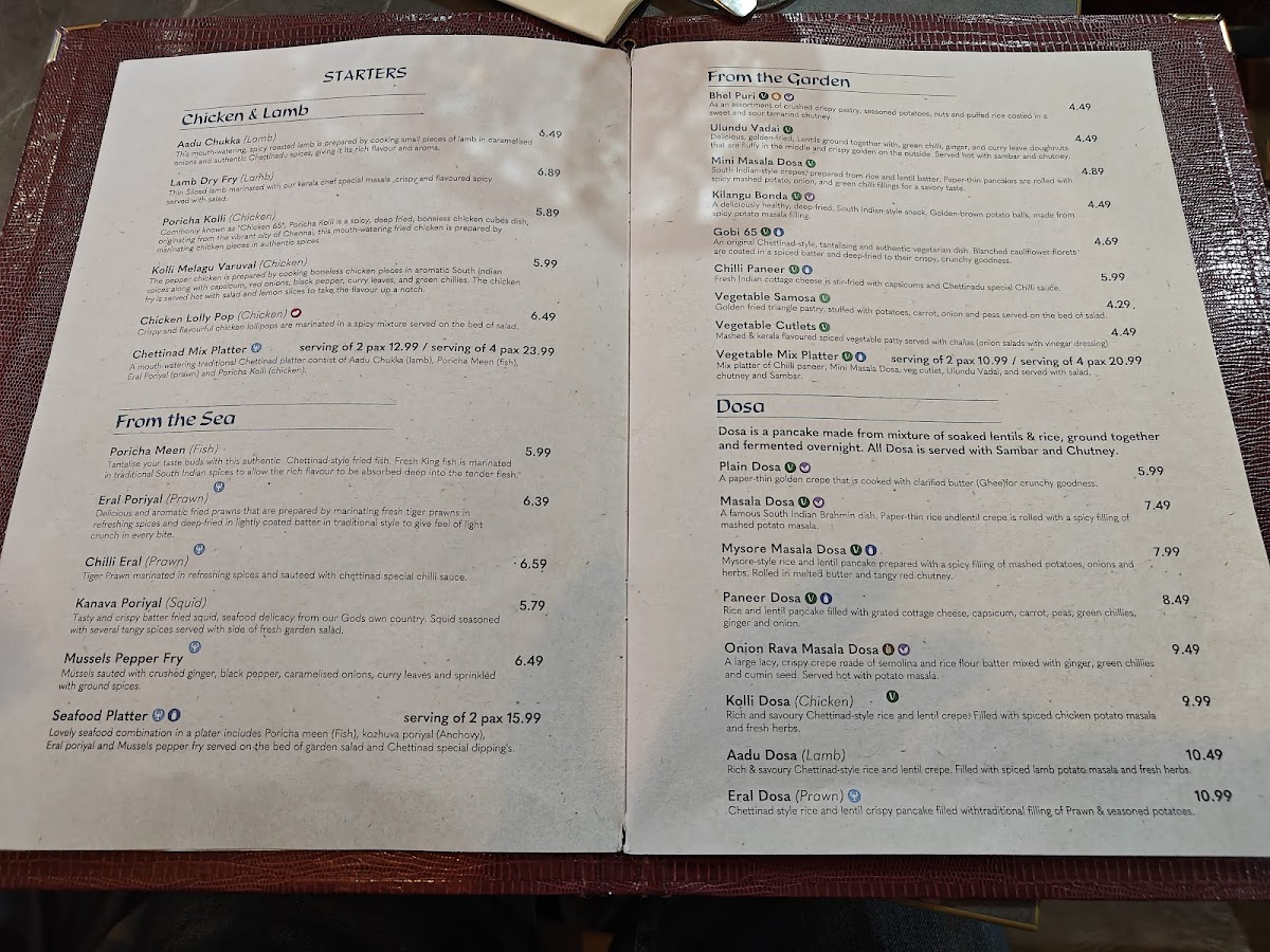 Menu Chettinad Restaurant-7