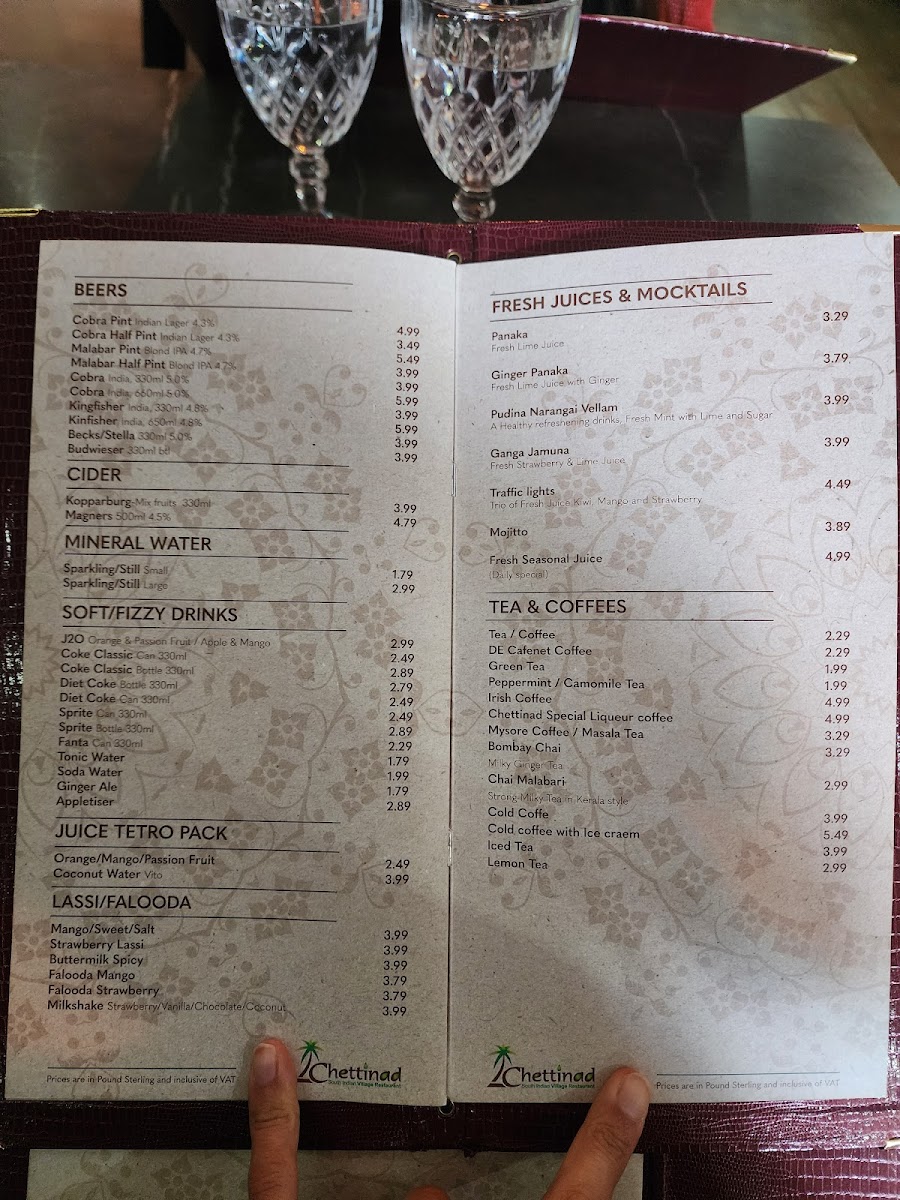Menu Chettinad Restaurant-9