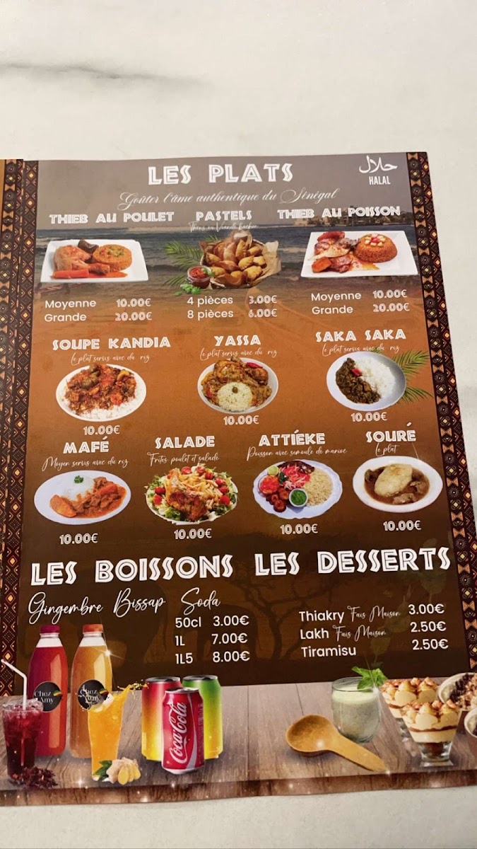 Menu Chez Amy-1