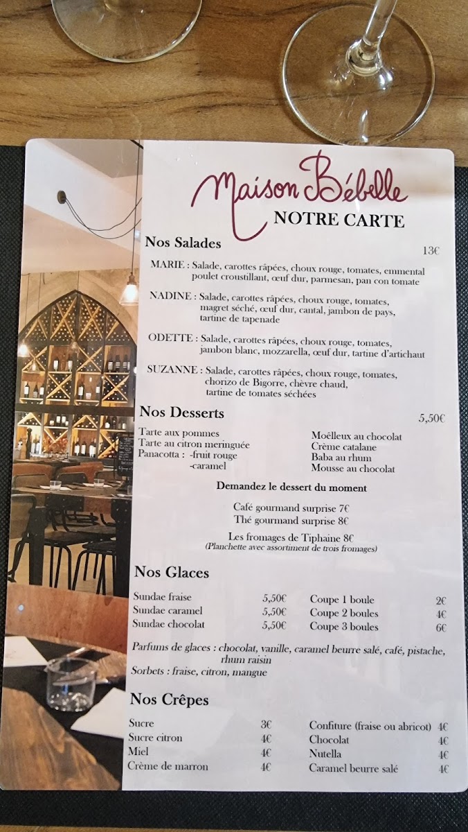 Menu Chez Bebelle-2