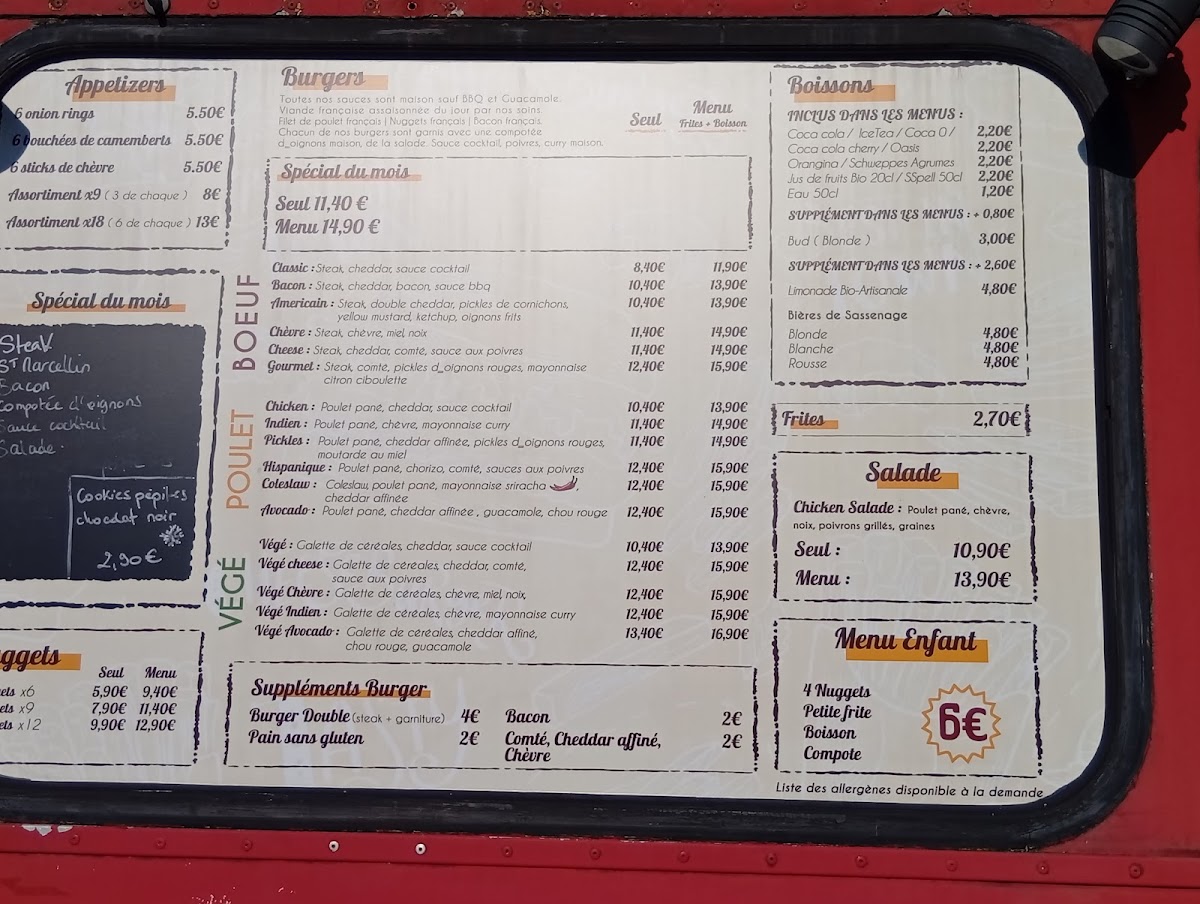 Menu Chez Bettie-1