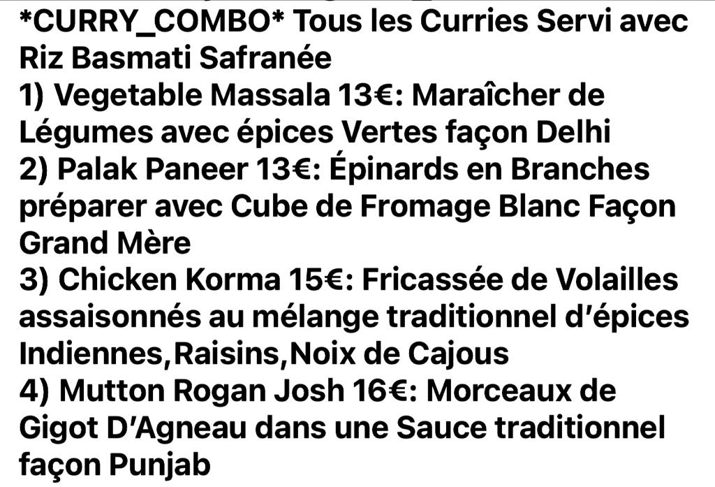 Menu Chez Datta-7
