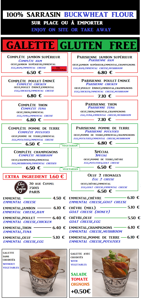 Menu Chez Eugène-1