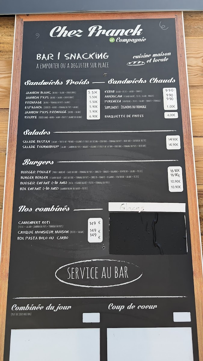 Menu Chez Franck-1