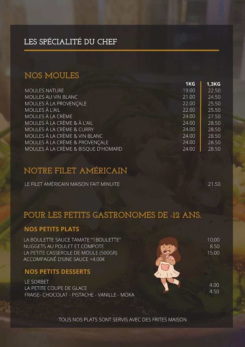 Menu Chez Gaby Wépion-1