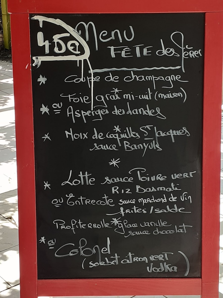 Menu Chez Geneviève-1