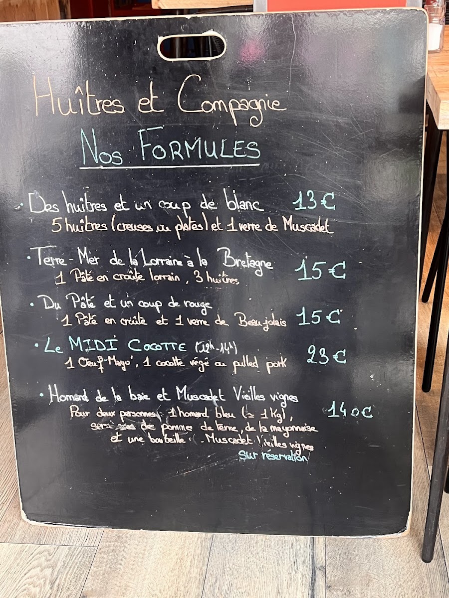 Menu Chez Homard-2
