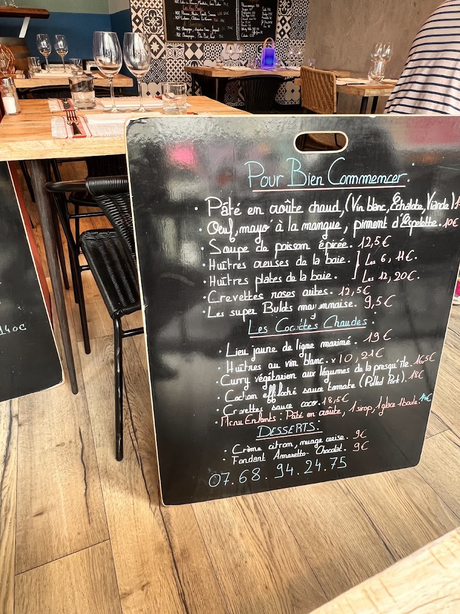 Menu Chez Homard-3