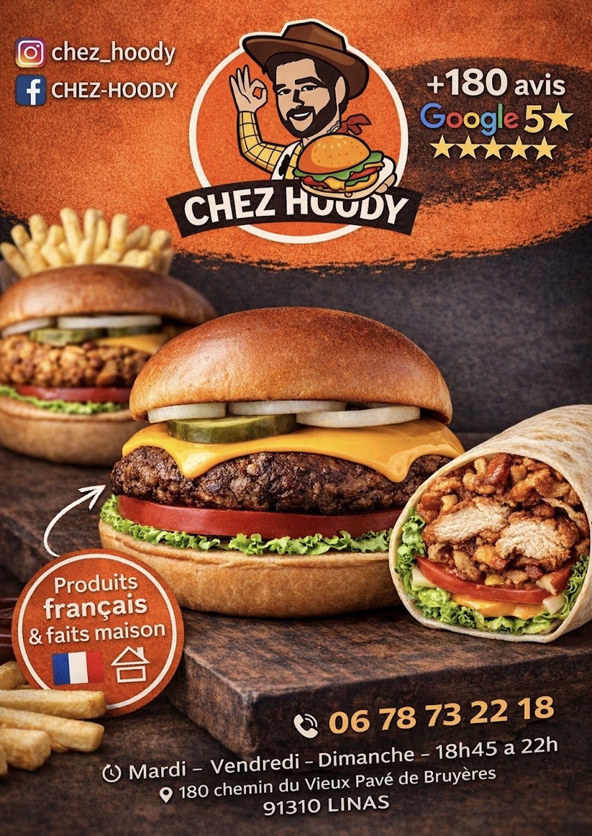 Menu Chez Hoody 91-3