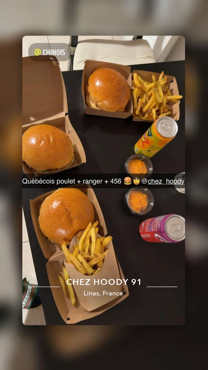 Menu Chez Hoody 91-4