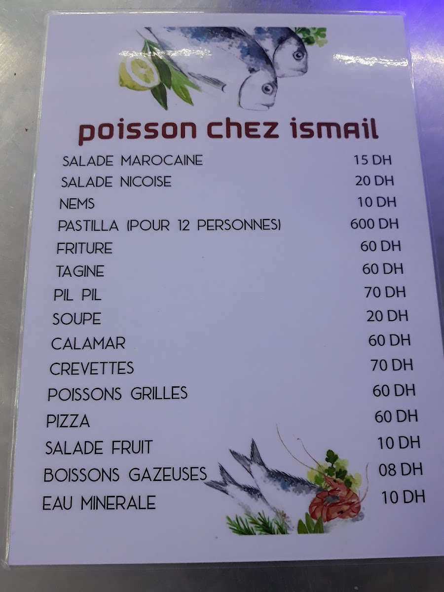 Menu Chez Ismail-2