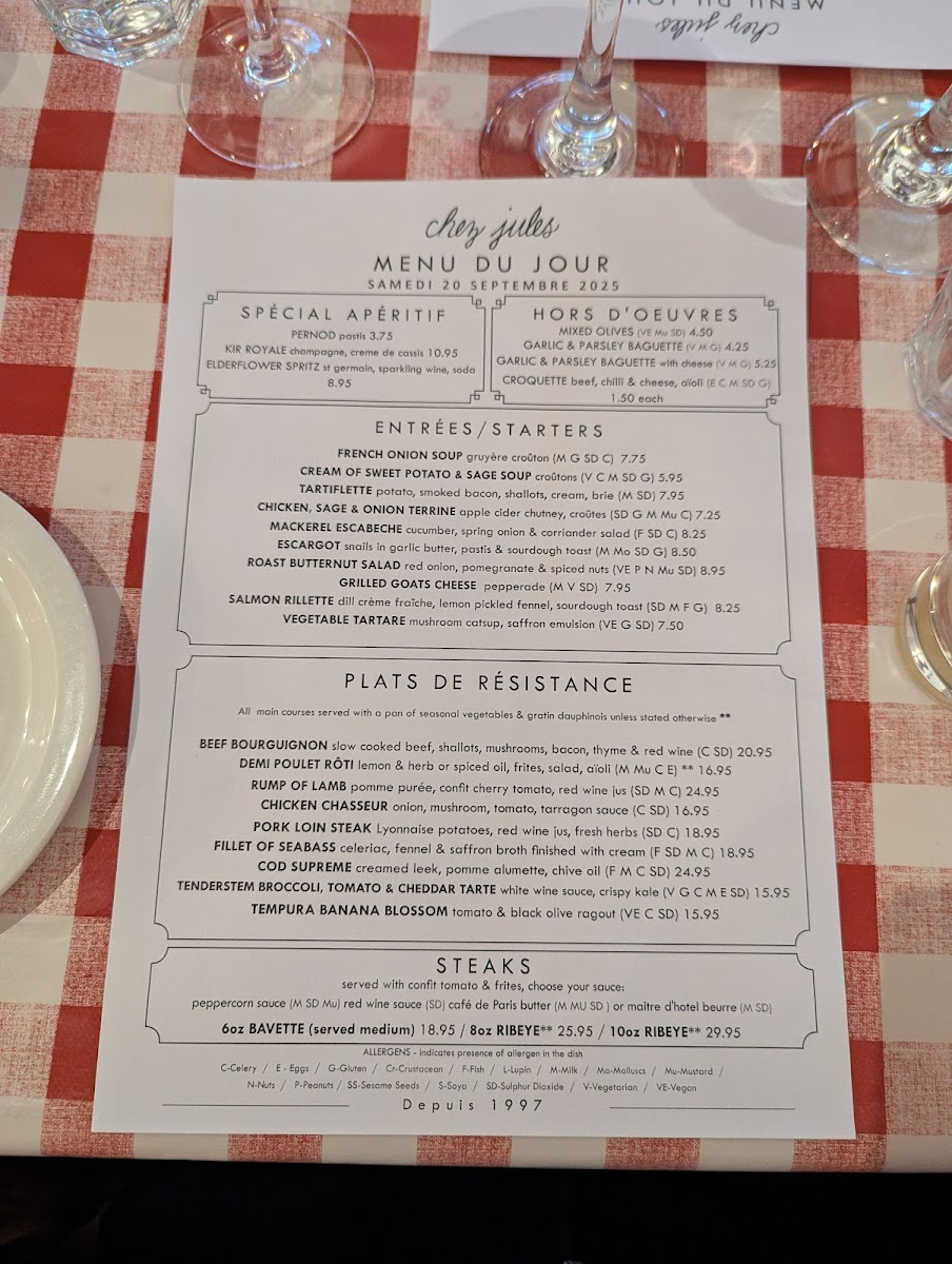 Menu Chez Jules In Chester-2