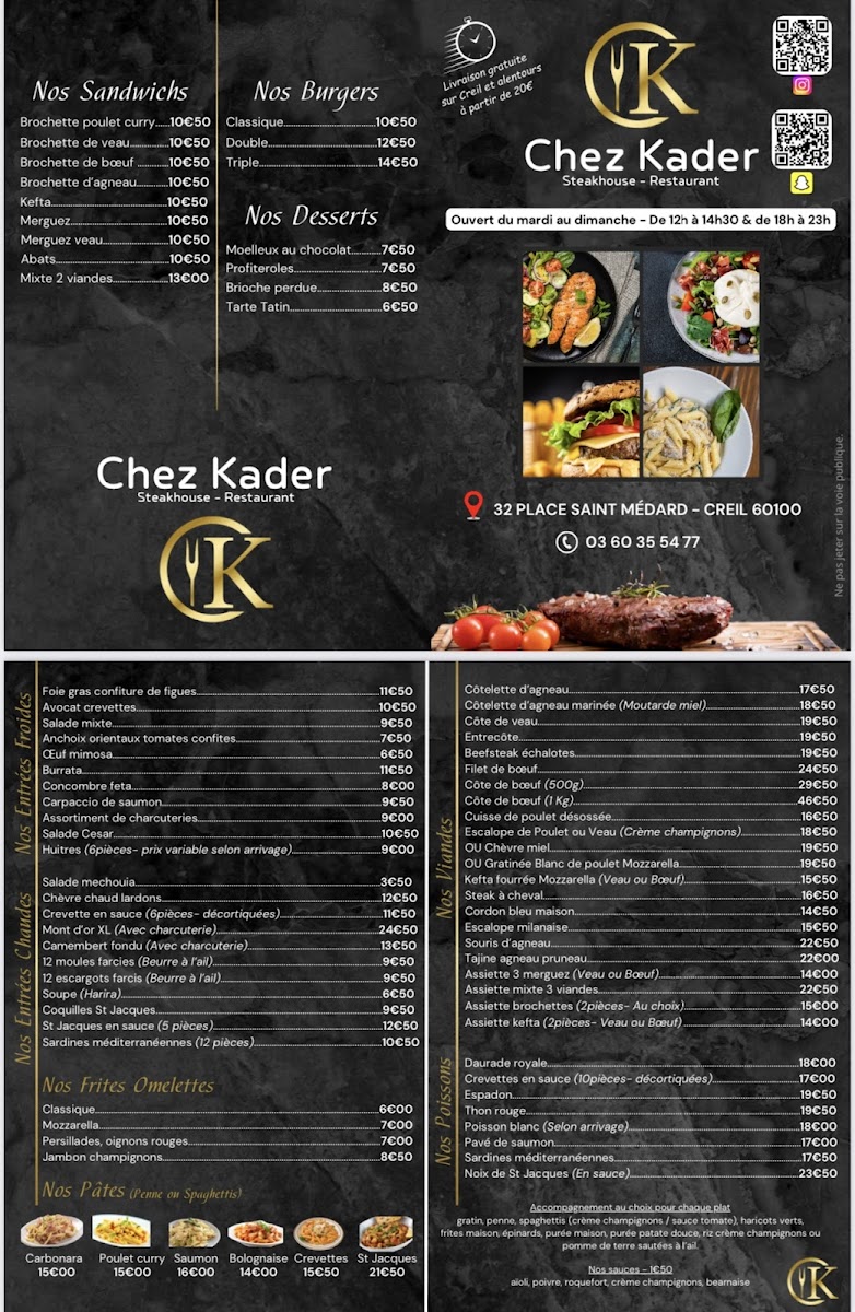 Menu Chez Kader-1