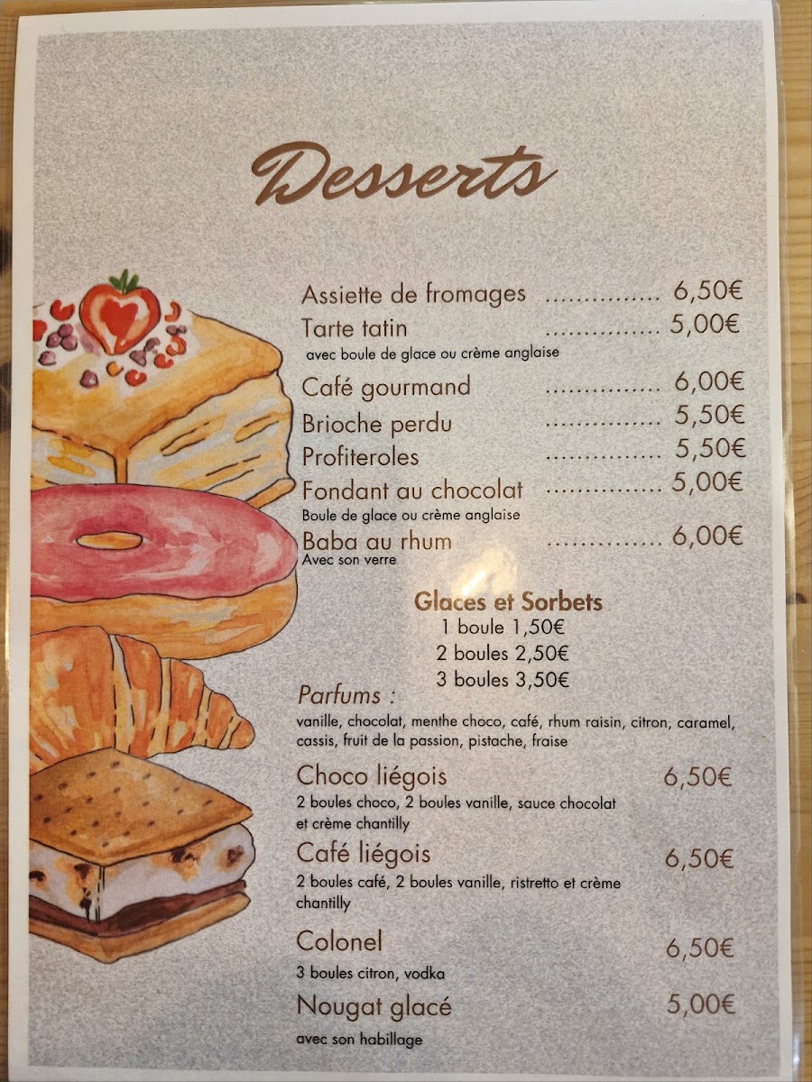 Menu Chez Lesley-1
