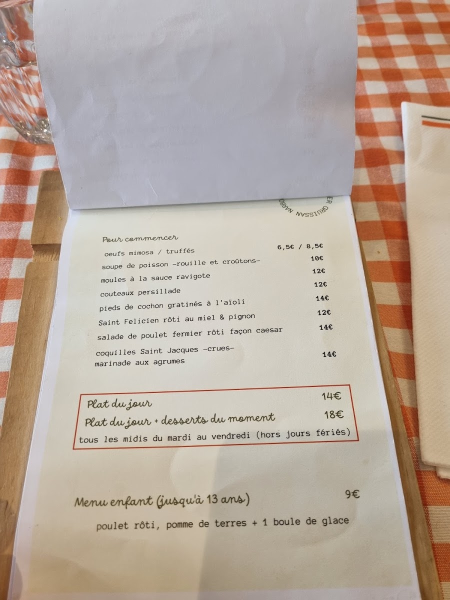 Menu Chez Mamie Narbonne-8