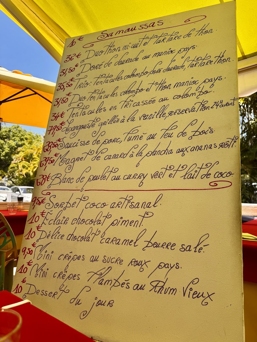 Menu Chez Margaux-1