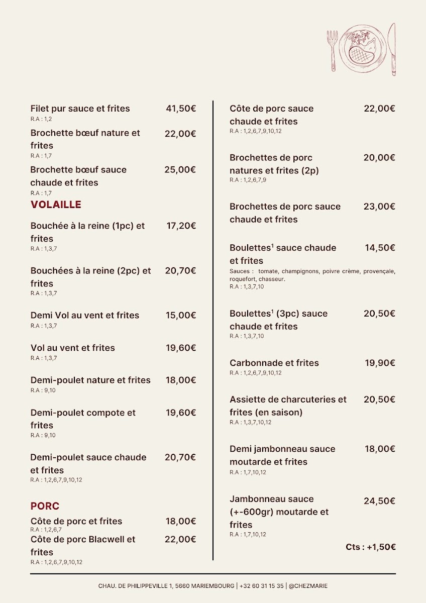 Menu Chez Marie-5