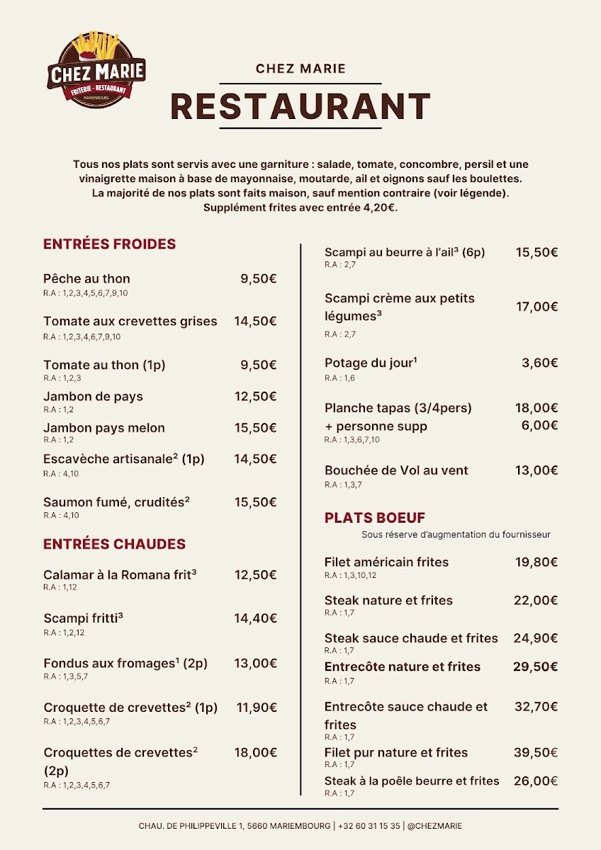 Menu Chez Marie-7