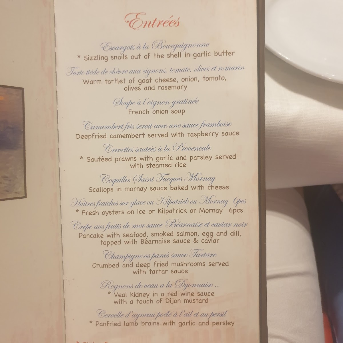 Menu Chez Maurice Et Linda-2