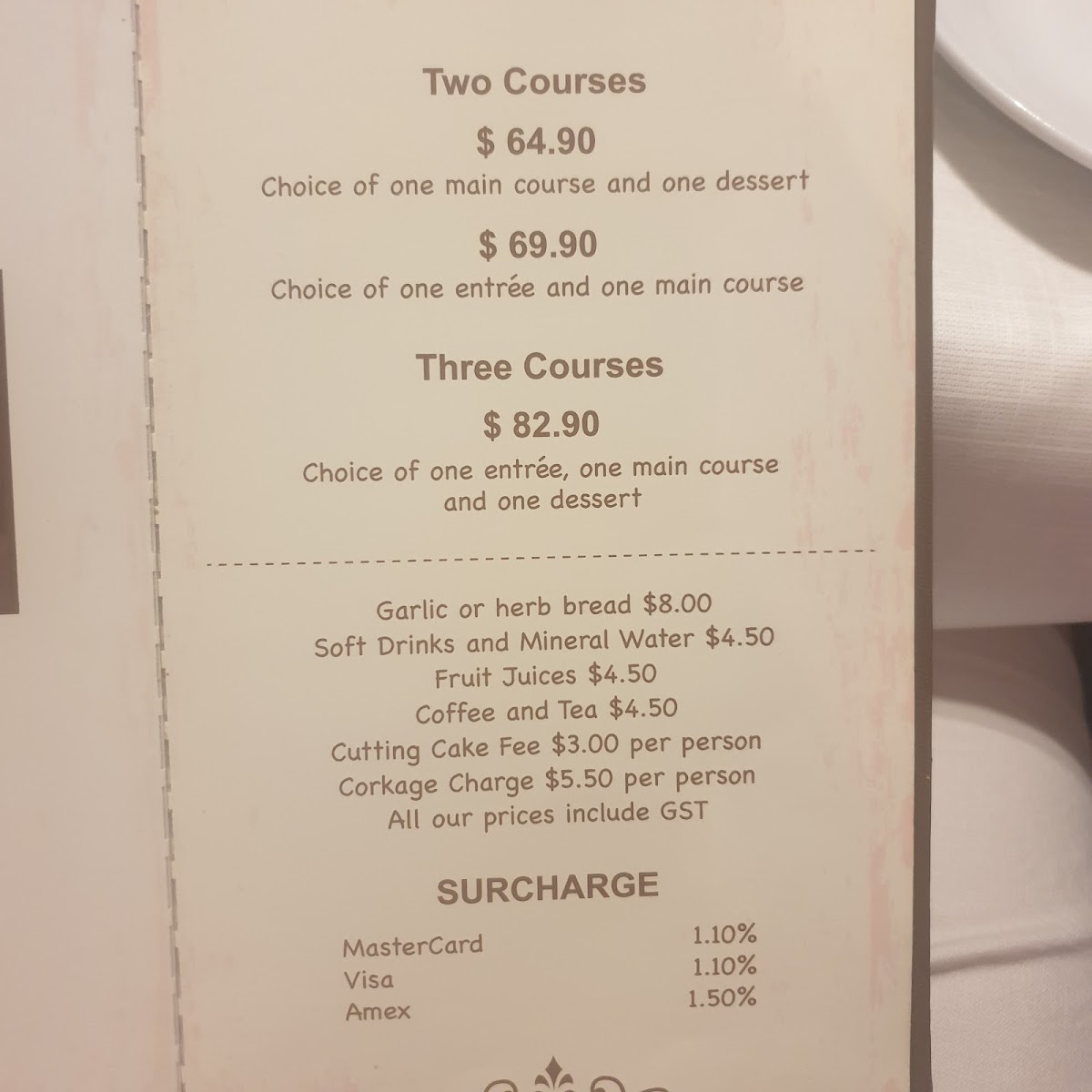 Menu Chez Maurice Et Linda-3