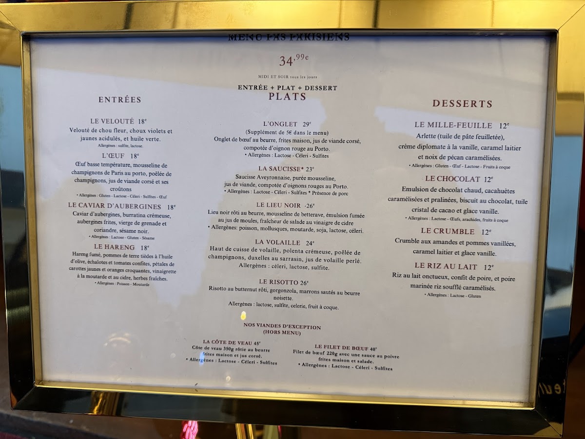 Menu Chez Mimi - Bistrot Pas Parisien-3