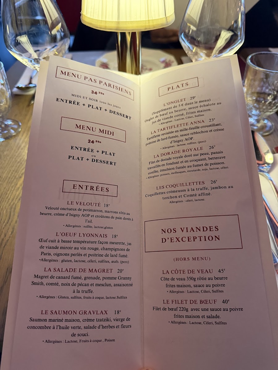 Menu Chez Mimi - Bistrot Pas Parisien-4