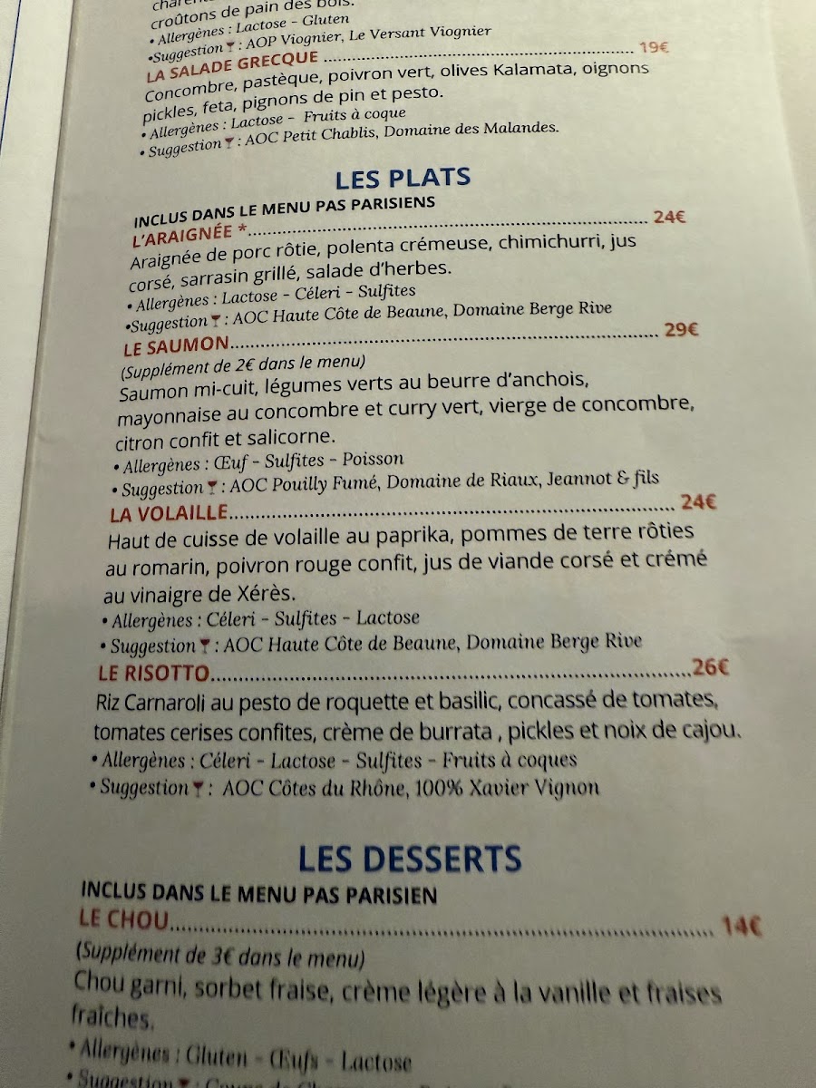 Menu Chez Mimi - Bistrot Pas Parisien-6