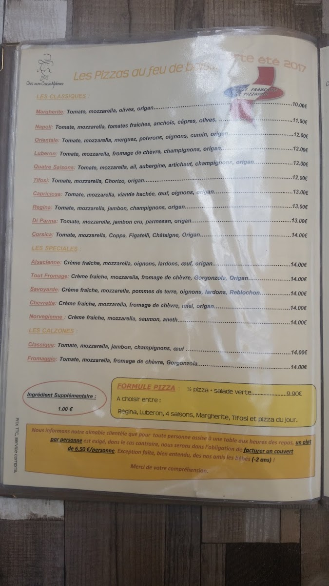 Menu Chez Mon Cousin Alphonse-7