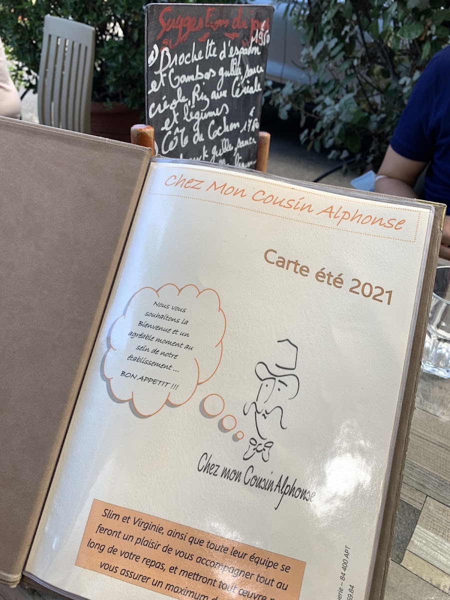 Menu Chez Mon Cousin Alphonse-8