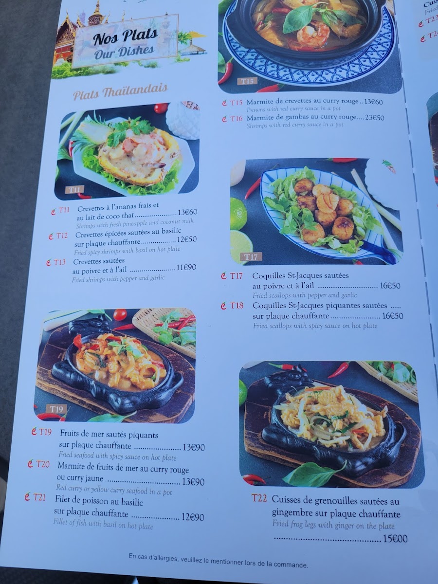 Menu Chez Pailine-3