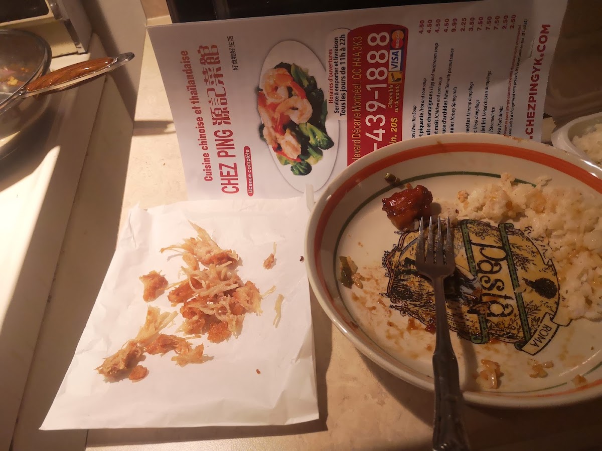 Menu Chez Ping 源记菜馆-1