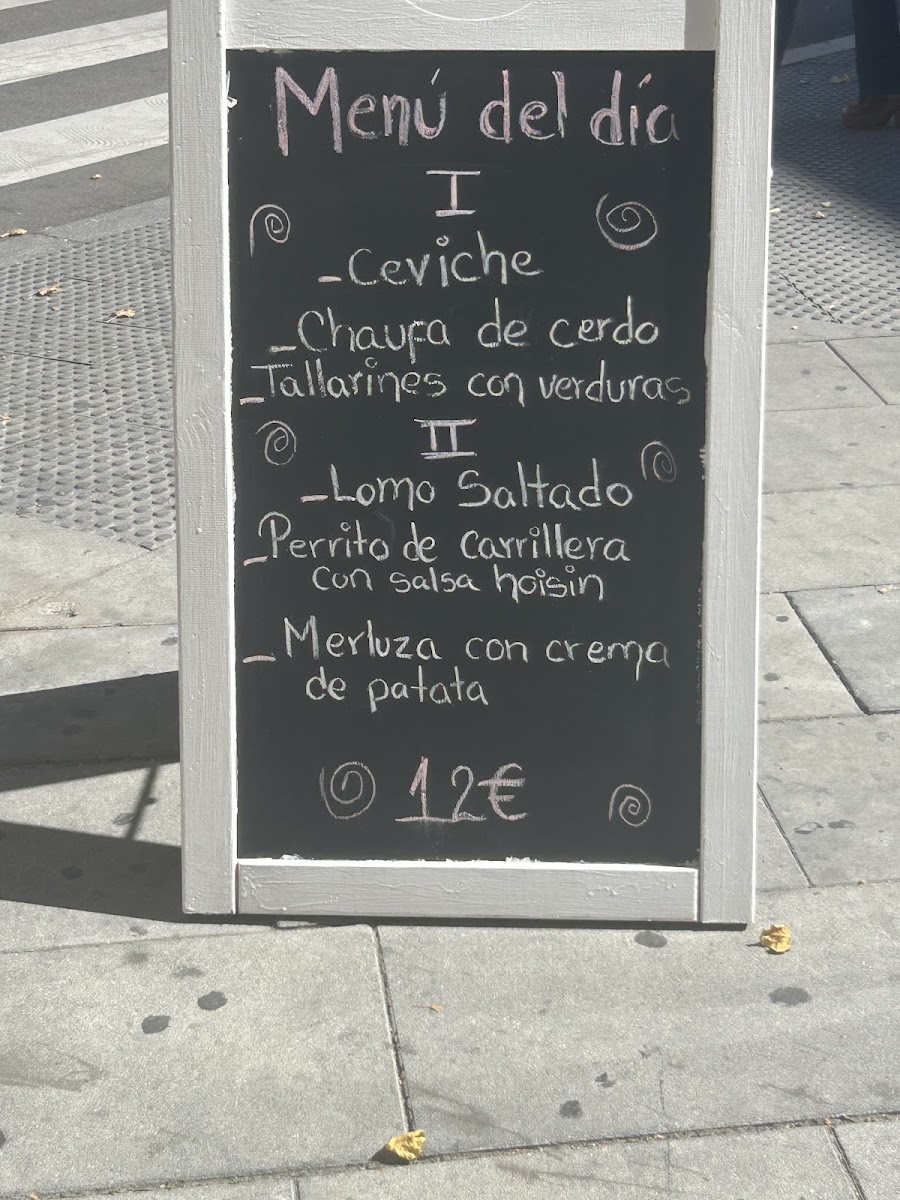 Menu Chīfàn-4