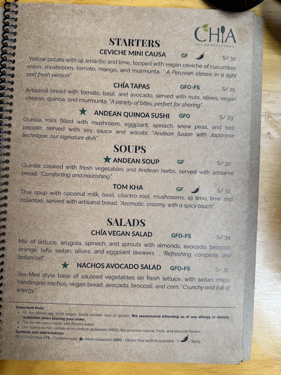 Menu Chia Vegan Restaurant-6