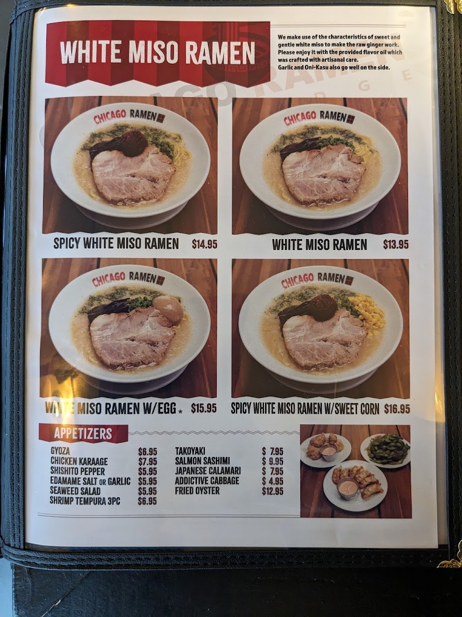 Menu Chicago Ramen Park Ridge-7