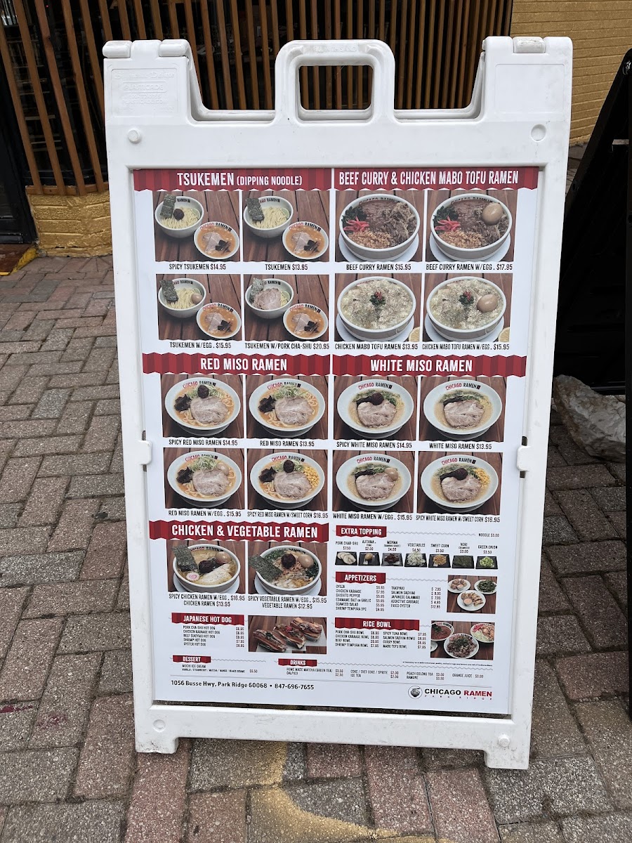 Menu Chicago Ramen Park Ridge-9