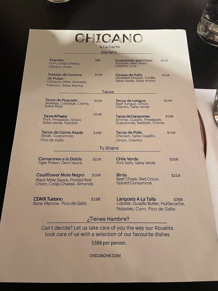 Menu Chicano-7