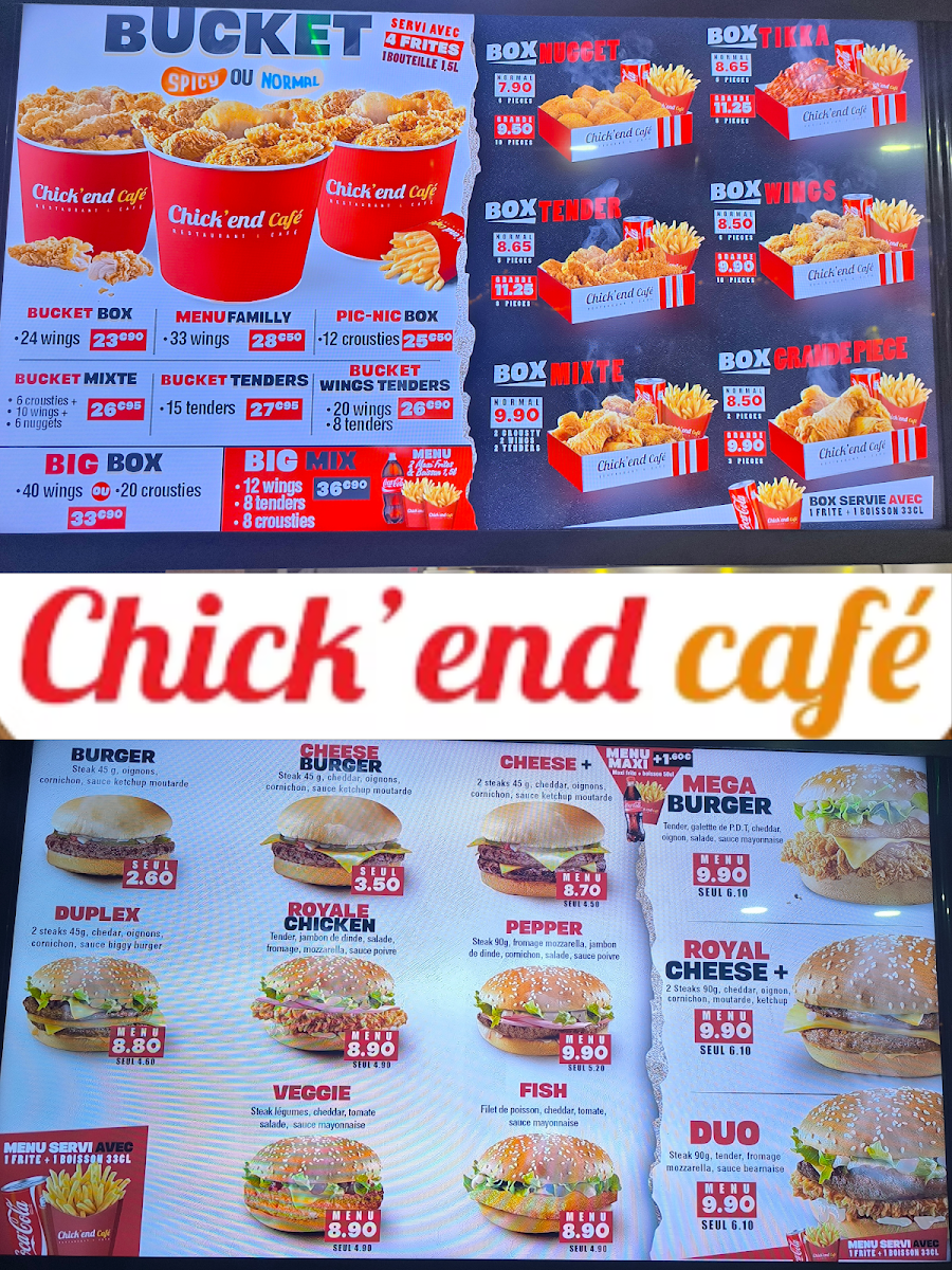 Menu Chick End Cafe-1